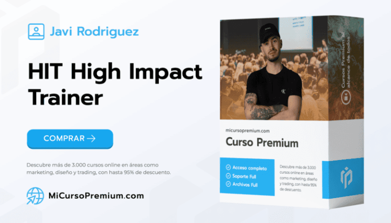 Javi Rodríguez impartiendo el programa HIT High Impact Trainer para formadores de alto impacto certificados por la Academia Europea de Neurociencia.