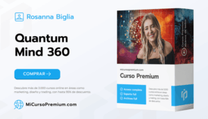 Descubre Quantum Mind 360 de Rosanna Biglia: programa premium de 12 meses que fusiona física cuántica y metafísica.
