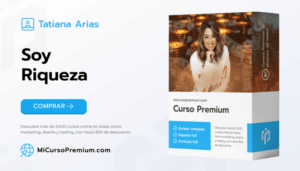 Soy Riqueza curso de Tatiana Arias para transformación financiera y abundancia