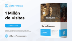 Curso 1 Millón de visitas de Victor Heras - Método ViralCopy para crear contenido viral en Instagram y TikTok.
