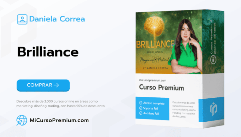 Brilliance Daniela Correa - Curso de transformación molecular con Magia con Moléculas para desbloquear potencial cognitivo