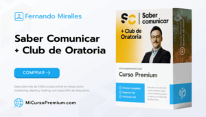 Fernando Miralles Campeón de España de Oratoria enseñando técnicas de comunicación efectiva en el curso Saber Comunicar