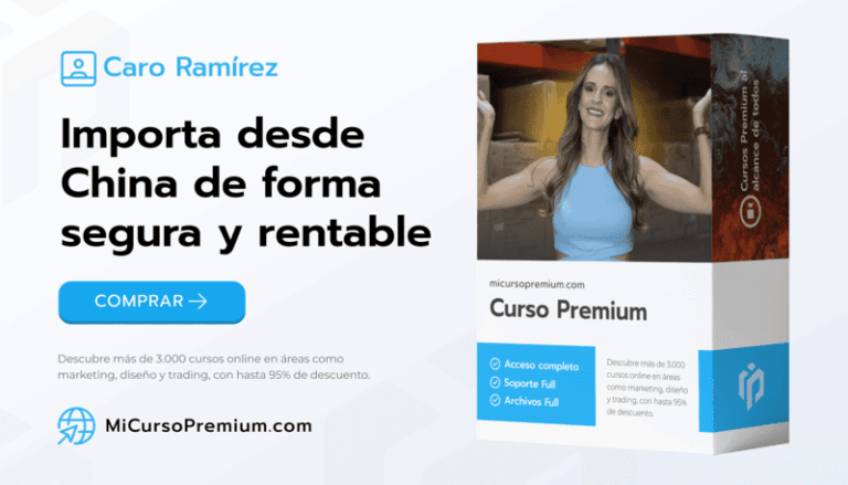 Curso Importa desde China de forma segura y rentable con Caro Ramírez - Aprende importación sin viajes