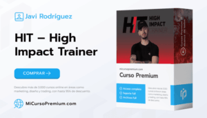 Javi Rodríguez creador del programa HIT High Impact Trainer certificado por Academia Europea de Neurociencia