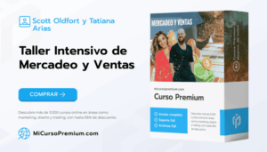 Taller Intensivo de Mercadeo y Ventas con Scott Oldford y Tatiana Arias - Método R.O.I. para escalar negocios online.